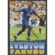 Signed picture of Yakubu the Everton footballer. 